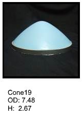 Cone shaped silicone print pad from AccuPad Inc.