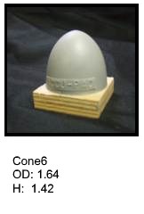 Cone shaped silicone print pad from AccuPad Inc.