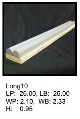 Elongated silicone print pad from AccuPad Inc.