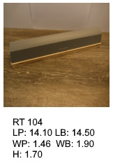 RT 104, roof top shaped silicone print pad from AccuPad Inc.
