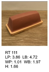 RT 111, roof top shaped silicone print pad from AccuPad Inc.
