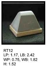 RT 12, roof top shaped silicone print pad from AccuPad Inc.