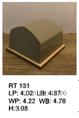 RT 131, roof top shaped silicone print pad from AccuPad Inc.