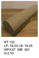 RT 132, roof top shaped silicone print pad from AccuPad Inc.