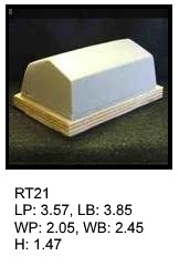 RT 21, roof top shaped silicone print pad from AccuPad Inc.