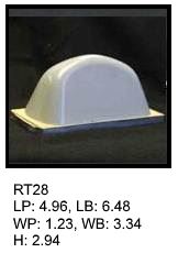 RT 28, roof top shaped silicone print pad from AccuPad Inc.