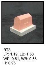 RT 3, roof top shaped silicone print pad from AccuPad Inc.