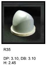RT 35, roof top shaped silicone print pad from AccuPad Inc.