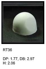 RT 36, roof top shaped silicone print pad from AccuPad Inc.