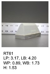 RT 61, roof top shaped silicone print pad from AccuPad Inc.