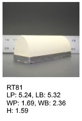 RT 81, roof top shaped silicone print pad from AccuPad Inc.