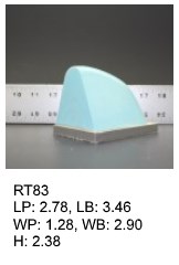 RT 83, roof top shaped silicone print pad from AccuPad Inc.