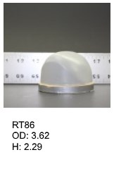 RT 86, roof top shaped silicone print pad from AccuPad Inc.