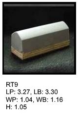 RT 9, roof top shaped silicone print pad from AccuPad Inc.
