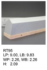 RT 95, roof top shaped silicone print pad from AccuPad Inc.