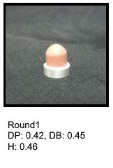 Round1, round silicone print pad from AccuPad Inc.