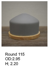 Round115, round silicone print pad from AccuPad Inc.