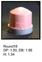 Round18, round silicone print pad from AccuPad Inc.
