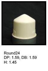 Round24, round silicone print pad from AccuPad Inc.