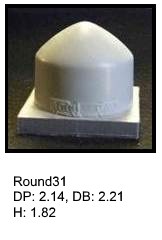 Round31, round silicone print pad from AccuPad Inc.