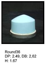 Round36, round silicone print pad from AccuPad Inc.