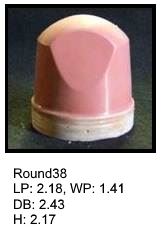 Round38, round silicone print pad from AccuPad Inc.