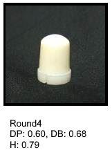 Round4, round silicone print pad from AccuPad Inc.