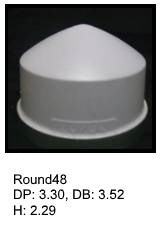 Round48, round silicone print pad from AccuPad Inc.