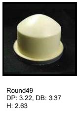 Round49, round silicone print pad from AccuPad Inc.