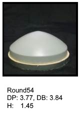Round54, round silicone print pad from AccuPad Inc.