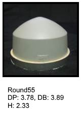 Round55, round silicone print pad from AccuPad Inc.