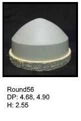 Round56, round silicone print pad from AccuPad Inc.