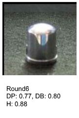 Round6, round silicone print pad from AccuPad Inc.