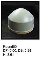 Round60, round silicone print pad from AccuPad Inc.
