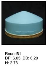 Round61, round silicone print pad from AccuPad Inc.