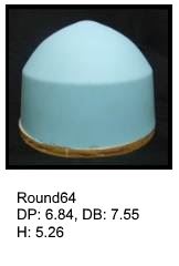 Round64, round silicone print pad from AccuPad Inc.