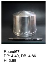 Round67, round silicone print pad from AccuPad Inc.