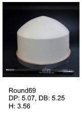 Round69, round silicone print pad from AccuPad Inc.