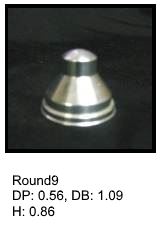 Round9, round silicone print pad from AccuPad Inc.