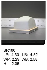 SR 100, Square or rectagular silicone print pad