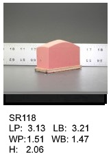 SR 118, Square or rectagular silicone print pad
