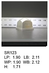 SR 123, Square or rectagular silicone print pad