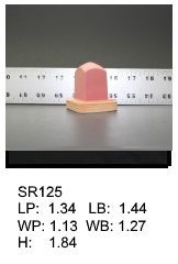 SR 125, Square or rectagular silicone print pad