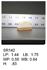 SR 142, Square or rectagular silicone print pad