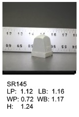 SR 145, Square or rectagular silicone print pad