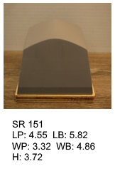 SR 151, Square or rectagular silicone print pad