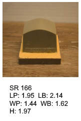 SR 166, Square or rectagular silicone print pad