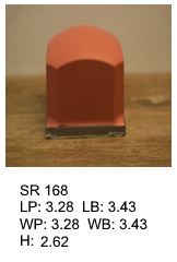 SR 168, Square or rectagular silicone print pad