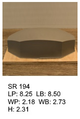 SR 194, Square or rectagular silicone print pad