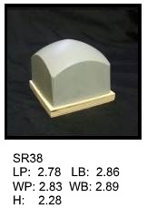 SR 38, Square or rectagular silicone print pad